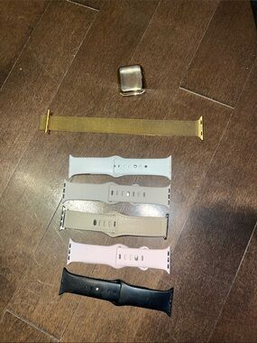 Bundle! six 38mm Apple Watch bands + screen protector